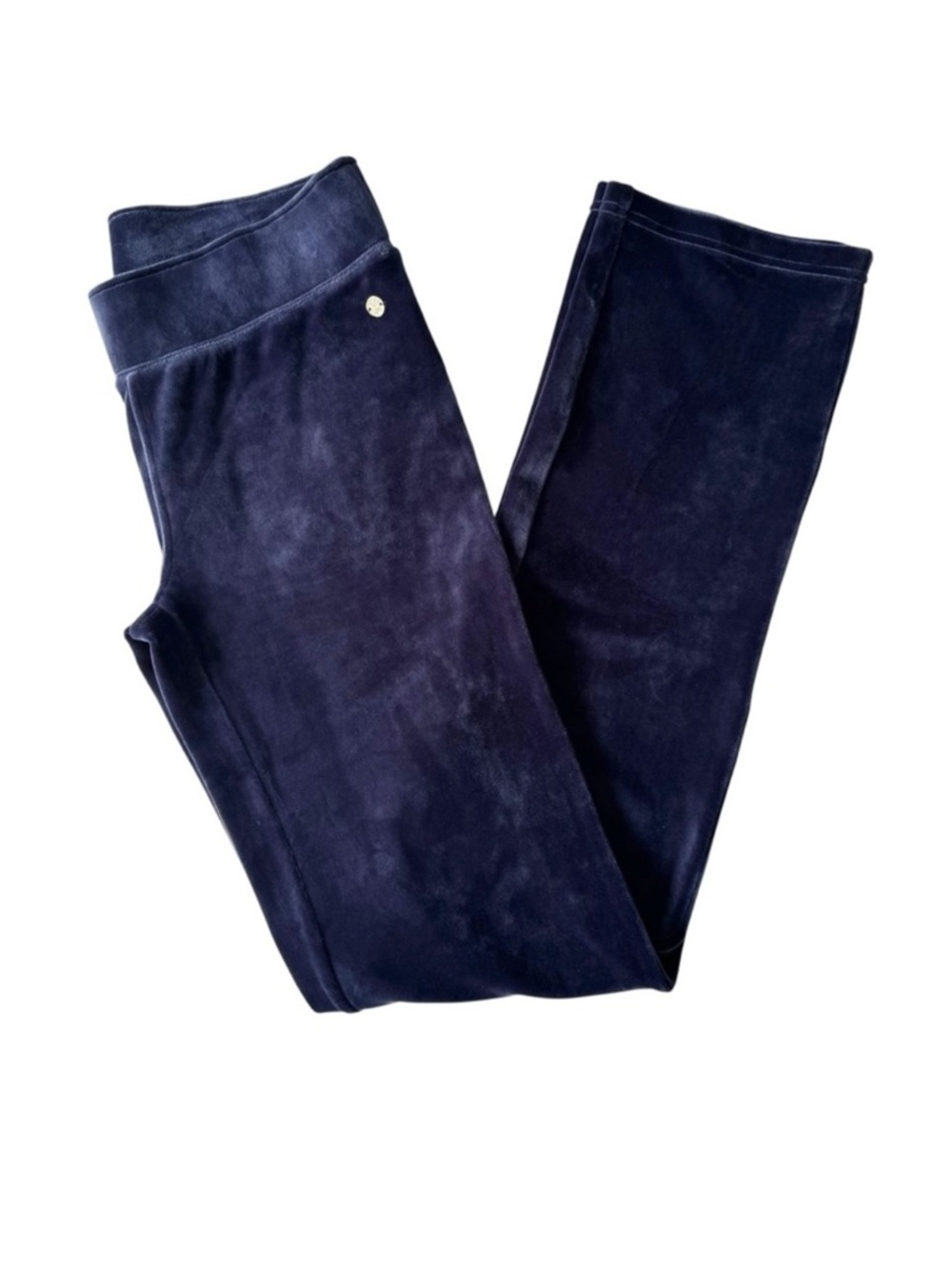 Lilly Pulitzer Jordynne Velour Lounge Pant in True Navy Size XL - Picture 5 of 7